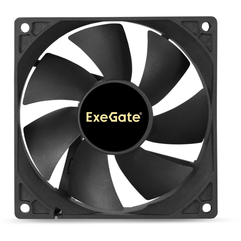 Фото  Exegate EX166175RUS Вентилятор ExeGate Mirage-S 92x92x25 подшипник скольжения, 1800 RPM, 23dB, 3pin