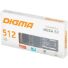 Фото  SSD M.2 Digma 512Gb PCI-E x4 DGSM3512GS33T Mega S3 (1618441)
