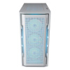 Фото  Cougar Корпус Uniface X RGB V2 White, 4x140mm ARGB PWM Fan, ARGB PWM Fan Hub, без БП, E-ATX