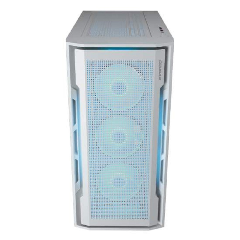 Фото  Cougar Корпус Uniface X RGB V2 White, 4x140mm ARGB PWM Fan, ARGB PWM Fan Hub, без БП, E-ATX