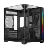 Ginzzu V340 RGB подсветка, закаленное стекло 1*USB 3.0,1*USB 2.0, AU Белый mATX