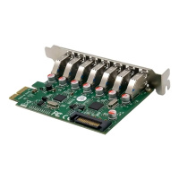 Фото  ORIENT VA-3U7PE, Контроллер PCI-Ex1, USB 3.2 Gen1 (USB 3.0), скорость до 5 Гбит/с, 7-port ext, VIA VL805+VL812 chipset, разъем доп.питания, oem (31110
