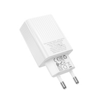 Фото  BOROFONE BAS72A/ Сетевое ЗУ/ QC 3.0/ 1 USB/ Выход: 18W/ белый