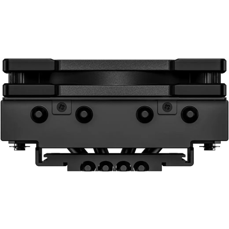 Фото  Cooler ID-Cooling IS-40-XT BLACK LGA1700/1200/115X/AM5/AM4 низкопрофильный высота 47mm (TDP 100W, PWM, 4 тепл.трубки прямого контакта, FAN 92mm, черны