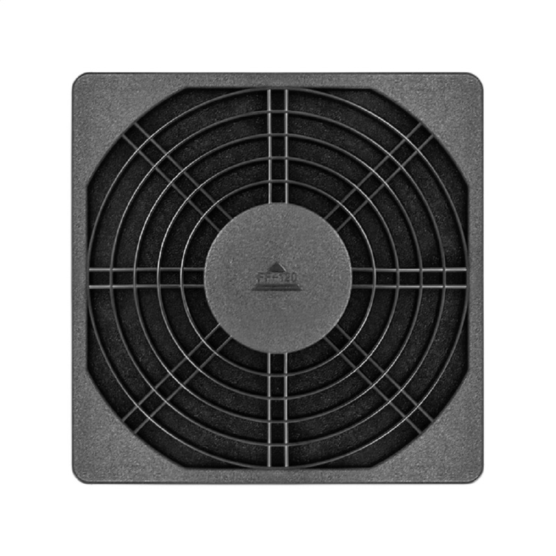 Фото  Exegate EX295256RUS Решетка для вентилятора с фильтром 120х120 ExeGate EG-120PSFB (120x120 мм, пластиковая, квадратная, с пылевым фильтром, черная)