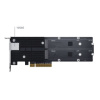 Фото  Synology E10M20-T1 Сетевая карта, 10GB, RJ-45, PCIe 3.0x8, PCIe NVMe 22110/2280, M-key, 2 слота 