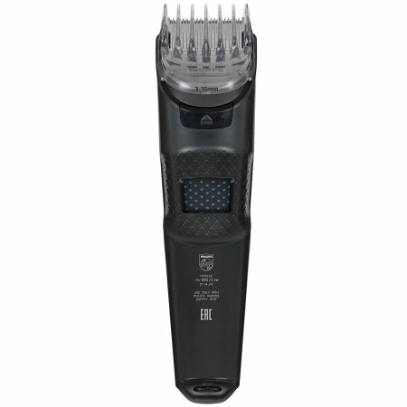 Фото  PHILIPS HC5632/15 Машинка для стрижки,Питание от сети и аккумулятора, 1 насадка 0,5-28 мм, черный