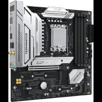 Фото  MAXSUN MS-Terminator B860M WIFI (Socket 1851, mATX, 4*DDR5(128Gb), DP/HDMI, 4*SATA3, 3*M.2, 1*PCIEx16/1*PCIEx4/1*PCIEx1, 1*Type-C,  4*USB2.0, 2*USB 3.