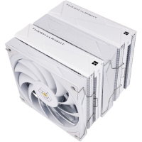 Фото  Thermalright Кулер Royal Knight 120 White LGA115X/1200/1700/1851/2011/2066 (2x120mm PWM Fan, медное основание, 6 тепл. трубок 6мм) / TRRK120W