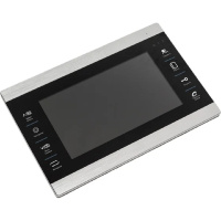 Фото  Falcon Eye FE-70 ATLAS HD (Black) HD Видеодомофон: дисплей 7" TFT;  сенсорные кнопки; подключение до 2-х вызывных панелей и до 2-х видеокамер; адресны