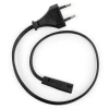 Cablexpert Кабель питания аудио/видео 0,5м, CEE 7/16 - C7, VDE, 2-pin, 2х0,75, черный, пакет (PC-184-VDE-0.5M)
