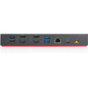 Фото  Lenovo [40AF0135CN] ThinkPad Hybrid USB-C With USB-A Dock (1xEthernet(RJ-45),2xDP,2x HDMI,1xUSB-C( Data,5V/3A power),3xUSB3.1G2(10Gbps,1always-on),2xU