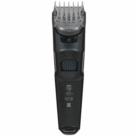 Фото  PHILIPS HC5632/15 Машинка для стрижки,Питание от сети и аккумулятора, 1 насадка 0,5-28 мм, черный