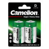 Фото  Camelion  R20  BL-2 (R20P-BP2G, батарейка,1.5В)  (2 шт. в уп-ке)