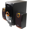 Фото  Dialog Progressive AP-200 BLACK { 2.1, 30W+2*15W RMS, USB+SD reader }