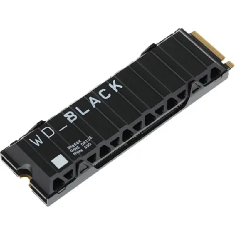 Фото  Твердотельный накопитель/ WD SSD Black SN850X, 2.0TB, M.2(22x80mm), NVMe, PCIe 4.0 x4, 3D TLC, R/W 7300/6600MB/s, IOPs 1 200 000/1 100 000, TBW 1200, 