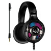 Фото  Игровые стереонаушники с микрофоном SVEN AP-U1100MV, черный (USB, RGB, 7.1)