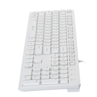 Фото  Клавиатура Oklick 500M белый USB slim Multimedia  [1061586]