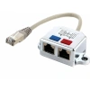 Cablexpert NCA-SP-02 Разветвитель NCA-SP-02 FTP 1 порт RJ45 (T568A/T568B) -> 2 порта RJ45 10/100 BASE-T