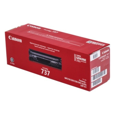 Canon Cartridge 737 9435B004   9435B002 для i-SENSYS MF211 MF212w MF217w MF226dn  2400 страниц