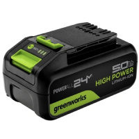 Фото  Greenworks Аккумулятор High Power G24HP5, {24V, 5 А.ч} [2957807]
