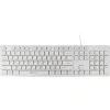 Клавиатура Oklick 500M белый USB slim Multimedia  [1061586]