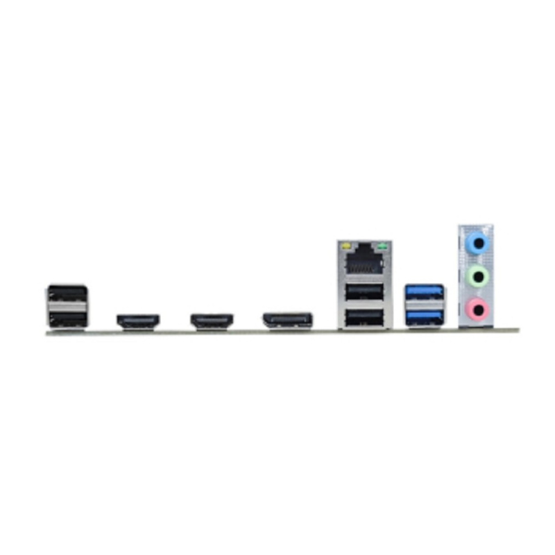 Фото  CBR H610 OEM { Chipset H610, Socket 1700, 2*DDR4, mATX, DP+2*HDMI, 1*PCIEx16,1*PCIEx1,2*M.2(NVME,SATA), 3*SATA3, 4*USB 2.0 + 2*USB3.0, LAN 1Gb} OEM УП