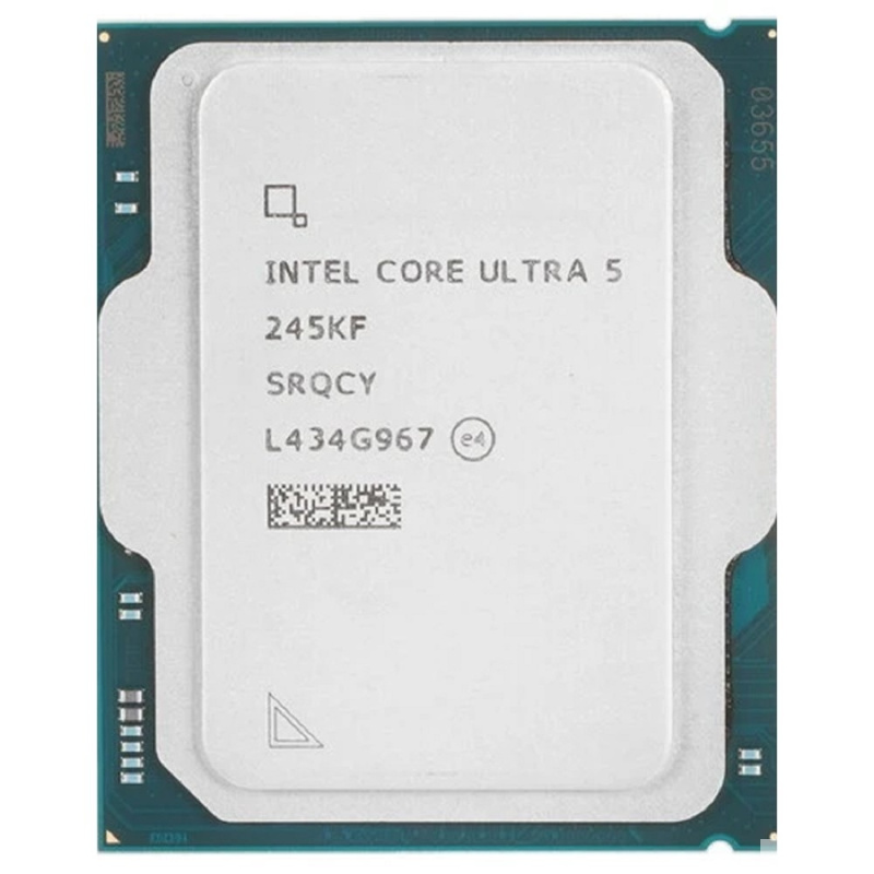 Фото  Центральный Процессор Intel Core Ultra 5 245KF OEM (Arrow Lake, C14(8EC/6PC)/T14, 3,6/5,2GHz, Without Graphics, L2 26Mb, Cache 24Mb, TDP 125/159W, S18
