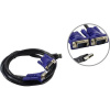 Фото  ORIGO OKVMCU/A1A KVM-кабель с разъемами VGA и USB, 1.8 м