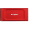 Kingston Portable SSD 2TB [SXS1000R/2000G] XS1000R, Type-C/A, USB 3.2 Gen 2, R/W 1050/1000MB/s, 70x33x14mm, 29g., Red (5 лет)