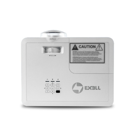 Фото  Exell EXD102STW Проектор ламповый короткофокусный {DLP, 3500 ANSI, XGA (1024x768), 30000:1, Объектив 0.62:1}