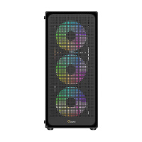 Фото  Case Ocypus Gamma C50 BK ARGB mATX / win / black / 4 ARGB fans / no PSU / Tempered Glass