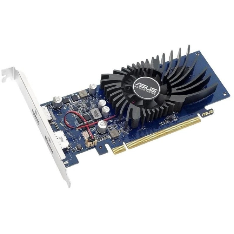 Фото  Видеокарта ASUS GeForce GT1030 2Gb GDDR5  64 bit  DP/HDMI (GT1030-2G-BRK) RTL