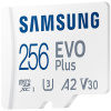 Фото  Micro SecureDigital 256GB Samsung EVO+ Карта памяти V10 W/A [MB-MC256SA/EU]