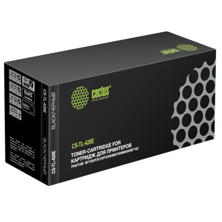 Картридж лазерный Cactus CS-TL-420E TL-420E черный (1500стр.) для Pantum M7100 P3010 P3300 M6700 M68