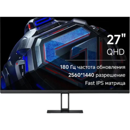 Xiaomi 27" G27Qi EU 2K Gaming Monitor {IPS 2560x1440 180Hz 1ms 300cd 1000:1 2xHDMI 2xDisplayPort VES