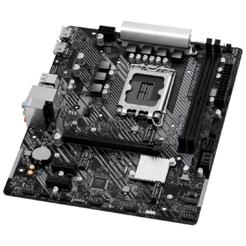 Фото  ASROCK B760M-H2/M.2, LGA 1700, Intel B760, mATX, Ret