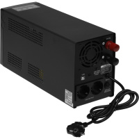 Фото  PowerCom ИБП Infinity INF-800(AP) {Line-Interactive, 800VA / 480W, Tower, 2xEURO, LCD, USB, подкл. доп. батарей} (314809)