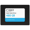 CBR SSD-480GB-2.5-ST21  Внутренний SSD-накопитель  серия "Standard"  480 GB  2.5"  SATA III 6 Gbit s