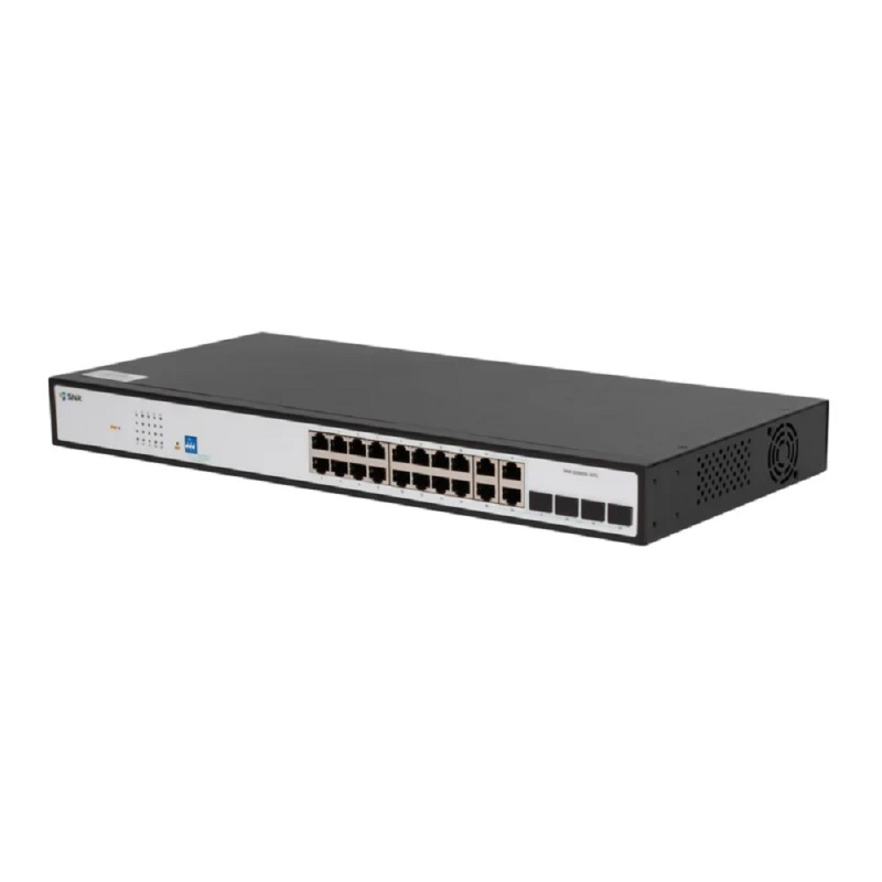 Фото  SNR SNR-S2300G-16TC Управляемый Web-smart PoE коммутатор уровня 2, 16 портов 10/100/1000Base-T, 4 порта Combo 10/100/1000Base-T|100/1000Base-X SFP, вс