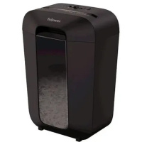 Фото  Fellowes Шредер PowerShred LX70 FS-44075(01), черный {DIN P-4, 4х37мм, 11 лст., 18 лтр., уничт.: скрепки,скобы,карты}