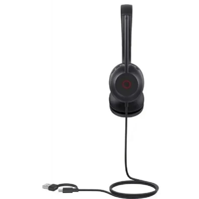 Фото  Проводная гарнитура Yealink UH35 Dual UC USB-C/A Дуо, HD звук, шумоподавление, LED-индикатор, USB-C/A (UH35 Dual UC USB-C/A)