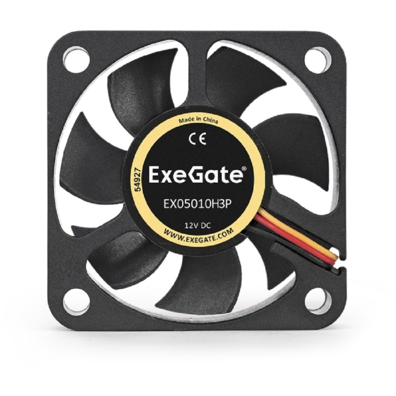 Фото  Exegate EX253943RUS Вентилятор ExeGate Mirage-H 50x50x10 гидродинамический подшипник, 4500 RPM, 22dB, 3pin