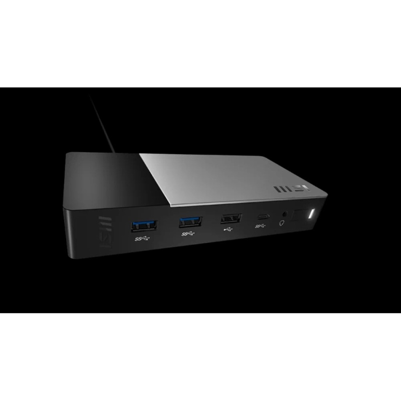 Фото  MSI USB-C Docking Station Gen 2 [957-1P151E-023]  Ethernet RJ-45, USB 2.0, USB 3.1 Gen2 Type-A, USB 3.2 Gen2 Type-C