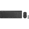 Комплект клавиатура+мышь беспров. A4TECH Fstyler FG2300 Air2 black (USB, slim) (FG2300 AIR2  BLACK)