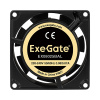 Фото  Exegate EX288997RUS Вентилятор 220В ExeGate EX08025BAL (80x80x25 мм, 2-Ball (двойной шарикоподшипник), подводящий провод 30 см, 2600RPM, 32dBA)
