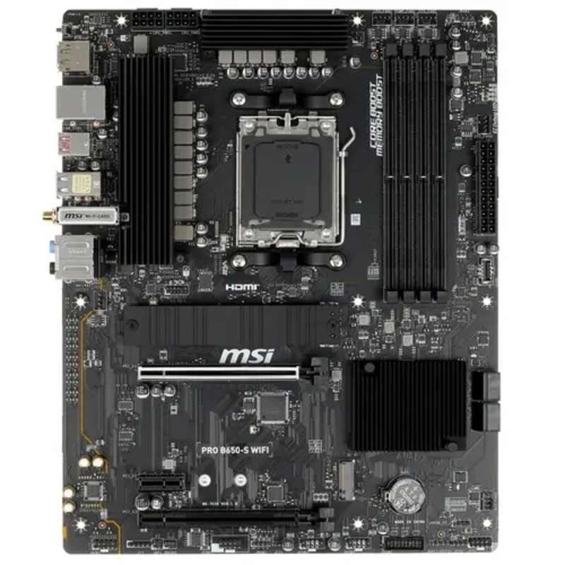 Материнская плата MSI PRO B650-S WIFI  SocketAM5  AMD B650  ATX  Ret