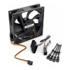 Фото  Gembird Вентилятор 92x92x25 гидродинамический тихий 3 pin/4pin Molex провод 30 см [S9225H-3P4M]