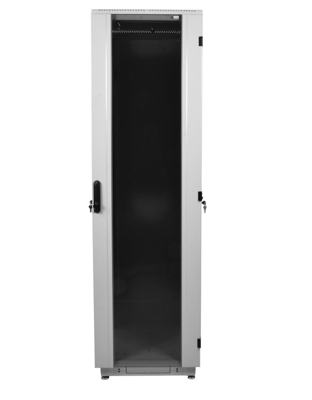 ЦМО Шкаф телекоммуникационный напольный 33U (600x1000) дверь стекло (ШТК-М-33.6.10-1ААА) (3 коробки)