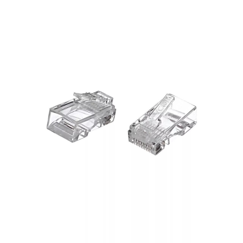 Vcom NM006-1 20 Коннекторы RJ-45 (8P8C) для UTP кабеля 6кат. ( упаковка 20шт.)<NM006-1 20>